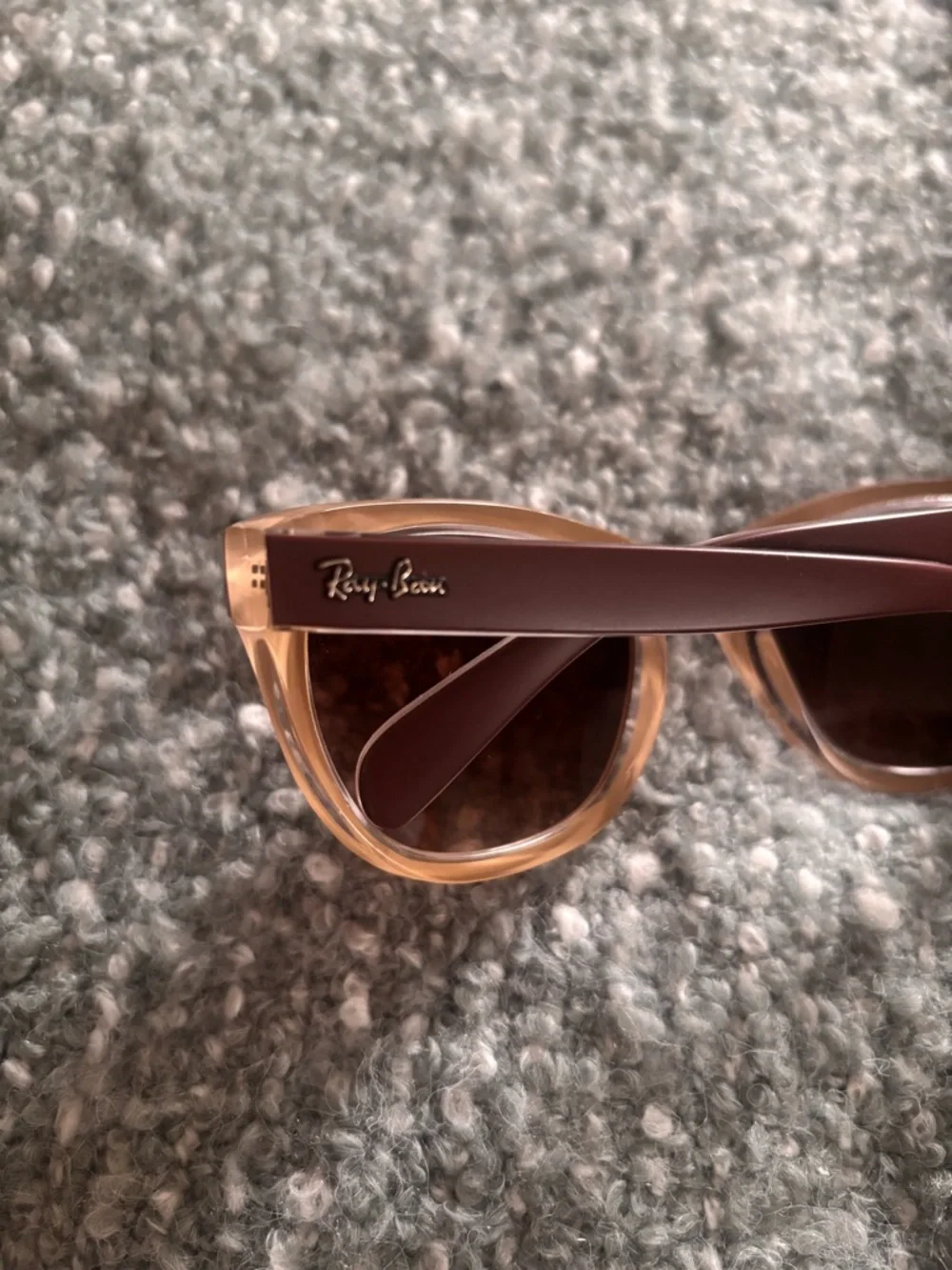 Ray-Ban Women's Brown Cat-Eye Sunglasses with Brown Lenses - Picture 6 of 9
